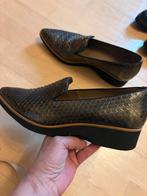 Pertini Leren Instappers Slangenprint Maat 38, Kleding | Dames, Schoenen, Ophalen of Verzenden, Gedragen, Bruin, Instappers
