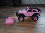 Op afstand bestuurbare Jeep, Kinderen en Baby's, Speelgoed | Speelgoedvoertuigen, Ophalen of Verzenden, Zo goed als nieuw, Afstandsbediening