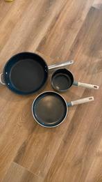 2 pans + 1 pot, Ophalen, Zo goed als nieuw