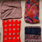 Sjaals ook 100% zijde veel soorten kleurtjes en motieven, Nieuw, Satijn of Zijde, Ophalen of Verzenden, Overige kleuren