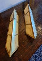 Wandlampen in Art Deco stijl 2 stuks hingen in een grandcafe, Ophalen