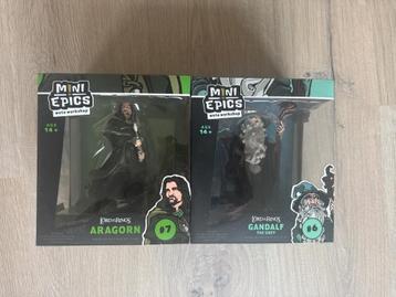 Lord Of The Rings - Mini Epics - Aragorn & Gandalf beschikbaar voor biedingen