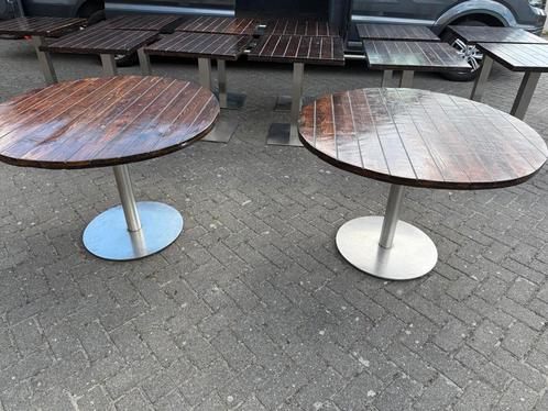 Ronde eettafels 110 cm tafels, Huis en Inrichting, Tafels | Eettafels, Zo goed als nieuw, 100 tot 150 cm, Rond, Ophalen of Verzenden