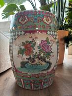 Prachtige Chinese porseleinen garden stool / kruk, Ophalen, Overige materialen, Gebruikt, Overige kleuren