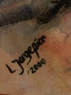 L. Jongepier Afrikaanse kunst, Antiek en Kunst, Kunst | Schilderijen | Modern, Ophalen of Verzenden