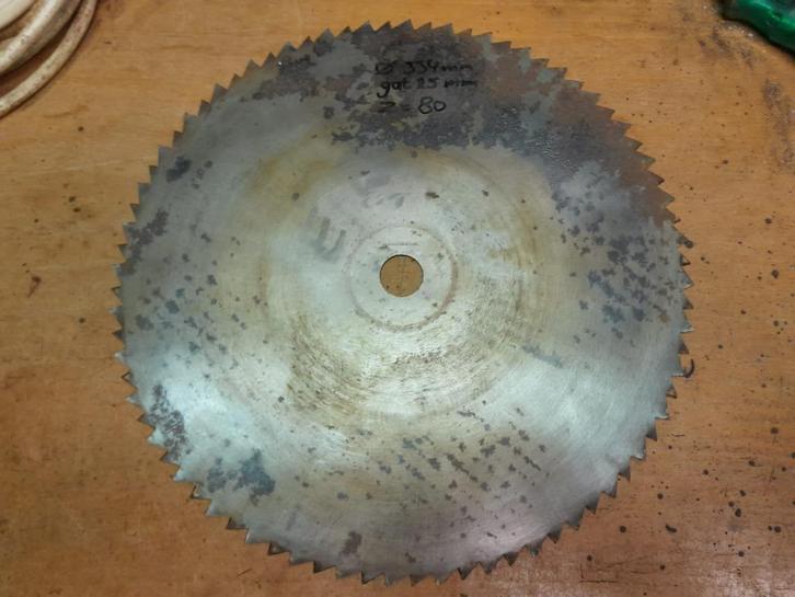 3x Zaagtafel Zaagbladen diameters 300/330/334mm, Doe-het-zelf en Verbouw, Gereedschap | Zaagmachines, Gebruikt, Overige typen