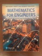 Mathematics for Engineers, 5th edition, Anthony Croft and Robert Davison, Ophalen of Verzenden, Beta, WO