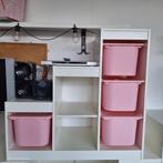 3 trofast Ikea opbergkasten met bakken en deksels., Kinderen en Baby's, Kinderkamer | Commodes en Kasten, Ophalen, Gebruikt, Kast