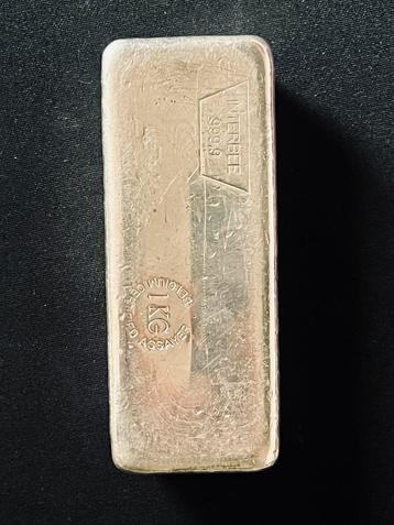 Zilverbaar Inter-BEE – 1 kilogram – 999,9 zilver beschikbaar voor biedingen