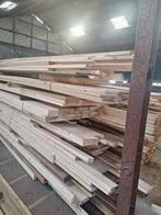Aangeboden ongeveer 8m3 vuren bouwhout voor bodemprijs, Doe-het-zelf en Verbouw, Hout en Planken, Nieuw, Ophalen of Verzenden