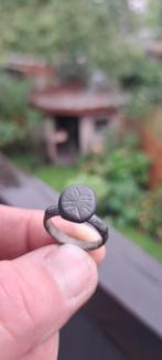 (6)Romeins bronzen ring, bodemvondst, Antiek en Kunst, Ophalen of Verzenden, Brons