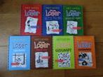Het leven van een Loser deel 1, 2, 3, 6, 7, 8, 9 Jeff Kinney, Jeff Kinney, Fictie algemeen, Ophalen of Verzenden, Zo goed als nieuw