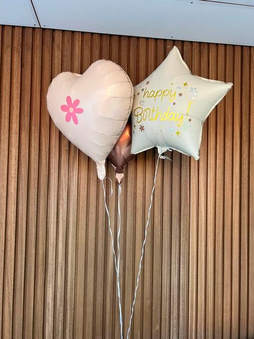 3 trossen helium balonnen verjaardag gratis af te halen, Hobby en Vrije tijd, Feestartikelen, Zo goed als nieuw, Versiering, Verjaardag
