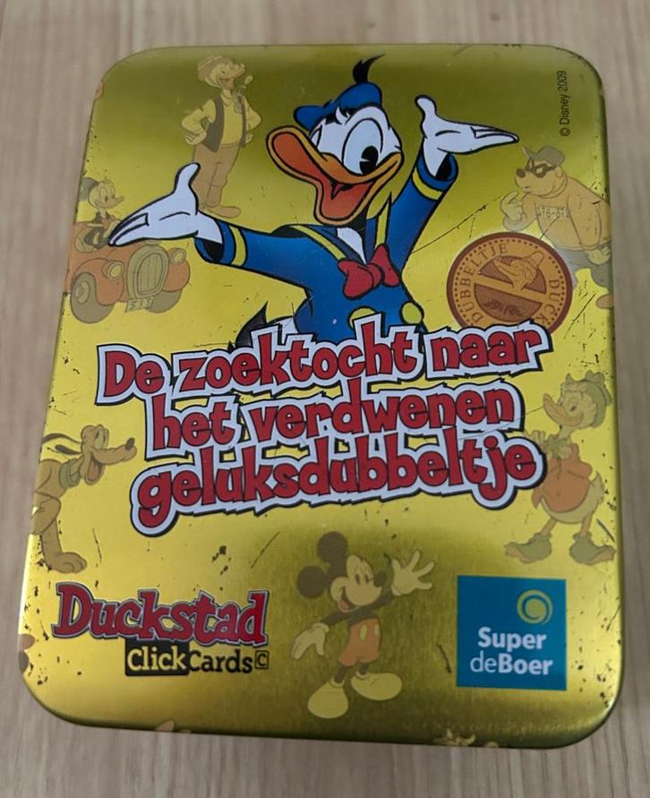 Duckstad ClickCards Disney Donald Duck Super De Boer, Verzamelen, Supermarktacties, Super de Boer, Verzenden