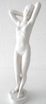 Sitzendorf beeld bisquit porselein- gemerkt, uit kunsthand, Antiek en Kunst, Ophalen of Verzenden