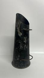 Vintage kolenkit mooi patina zwart grijs, Ophalen of Verzenden