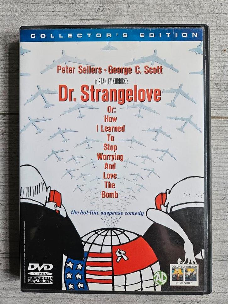 Dr. Strangelove DVD - Collector's Edition, Cd's en Dvd's, Dvd's | Actie, Gebruikt, Actiekomedie, Boxset, Vanaf 12 jaar, Ophalen of Verzenden