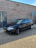 Audi a3 1.6 2003 Blauw, Auto's, Audi, Voorwielaandrijving, Stof, Zwart, Blauw