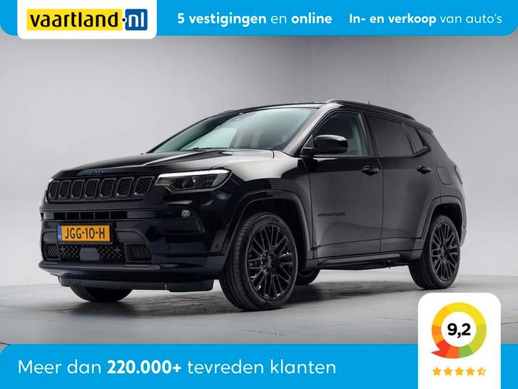 Jeep Compass 4xe 240 Plug-in Hybrid Electric S [ LED Leder S, Auto's, Jeep, Bedrijf, Te koop, Compass, ABS, Achteruitrijcamera