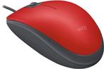 Logitech M110 - Rood, Computers en Software, Ergonomisch, Logitech, Info@currentcomponents.nl, Nieuw