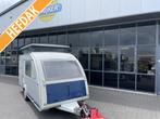 Kip Kompakt 37 EKV Langslaper + WC 680KG Leeg Hefdak caravan, Caravans en Kamperen, Kip, Tot en met 2, Bedrijf, Treinzit