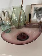 Mondgeblazen kristallen schaal, Antiek en Kunst, Antiek | Glas en Kristal, Ophalen of Verzenden