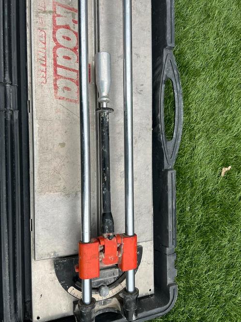 Rodia Tegelsnijder 75cm met Koffer, Doe-het-zelf en Verbouw, Gereedschap | Handgereedschap, Zo goed als nieuw, Ophalen of Verzenden