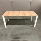 Ahrend - REFURBISHED-Instelbaar bureau met knop,nieuwe blade, Verzenden, In hoogte verstelbaar, Gebruikt, Bureau