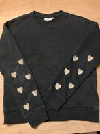 Zwarte ONLY trui met hartjes, Ophalen of Verzenden, Zo goed als nieuw, Meisje, Trui of Vest