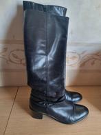 Lavirazione Artigiana zwarte lederen laars maat 39 ZGAN, Ophalen of Verzenden, Zo goed als nieuw, Zwart, Hoge laarzen