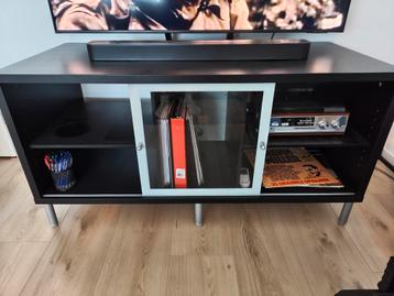 Tv meubel kast zwart (zonder spullen)