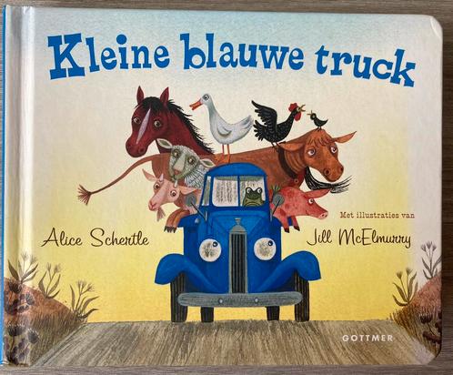 Kleine blauwe truck - Alice Schertle, Boeken, Kinderboeken | Baby's en Peuters, Zo goed als nieuw, Ophalen of Verzenden