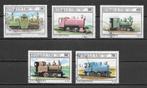 Tchad 1999 Locomotieven, Postzegels en Munten, Verzenden, Overige landen, Gestempeld
