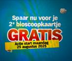 2e Pathe bioscoopkaartje gratis met albert heijn., Tickets en Kaartjes, Drie personen of meer, Kortingskaartje