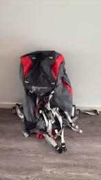 Wildbeast trekkers rugzak Sessami 50 grijs / rood, Gebruikt, 25 tot 40 cm, Trekking, 60 cm of meer
