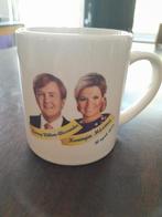 Beker Willem Alexander & maxima zgan, Ophalen of Verzenden, Zo goed als nieuw, Nederland, Servies