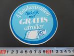 sticker 4 Keukenrollen tijdelijk met gratis afroller, Ophalen, Zo goed als nieuw, Sticker