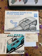 auto folders Vintage Pytchley & Peha Folder/Catalogus, Ophalen of Verzenden, Gelezen, Folder