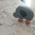 Little Dutch Trekolifant, Kinderen en Baby's, Speelgoed | Houten speelgoed, Ophalen of Verzenden, Zo goed als nieuw, Duw- of Trekspeelgoed