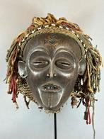 251129 Zeldzaam oud Afrikaans Chokwe Mwana Pwo Luena masker, Ophalen of Verzenden