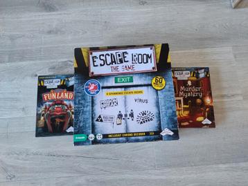 Escape Room The Game + 2 uitbreidingen  beschikbaar voor biedingen
