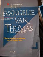 Het Evangelie van Thomas - G. Quispel, G. Quispel, Ophalen of Verzenden, Zo goed als nieuw, Christendom | Protestants