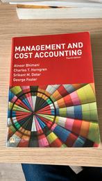 Horngren management and cost accounting bhimani, Boeken, Ophalen of Verzenden, Zo goed als nieuw