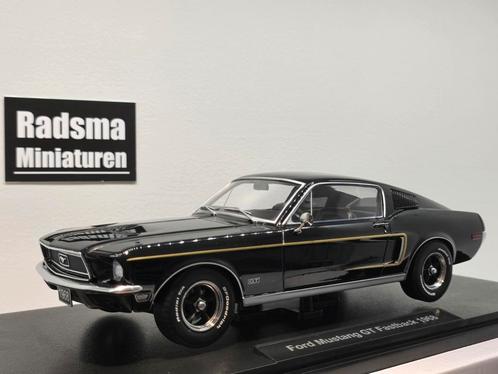 Ford Mustang GT Fastback 1968 - 1:18 KK-Scale, Hobby en Vrije tijd, Modelauto's | 1:18, Nieuw, Auto, Ophalen of Verzenden