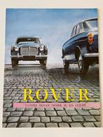 Rover 3-litre (Mark II en Coupe Brochure 1963, Ophalen of Verzenden, Gelezen, Overige merken