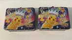 Pokémon Lunchtrommel + Promo Kaarten, Ophalen of Verzenden, Nieuw, Meerdere kaarten, Foil