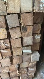 55 mooie rechte azobe palen 70 / 70  2.50 mtr lang, Ophalen, Nieuw, Hout