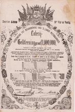 Vereeniging Tot Bevordering van 's Lands Weerbaarheid - 1871, Postzegels en Munten, Aandelen en Waardepapieren, Ophalen of Verzenden