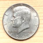 USA halve dollar 1964 Kennedy zilver, Postzegels en Munten, Munten | Amerika, Ophalen of Verzenden, Noord-Amerika, Zilver