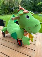 Zeer leuke loopwagen pluchen draak, Kinderen en Baby's, Speelgoed | Speelgoedvoertuigen, Ophalen of Verzenden, Gebruikt